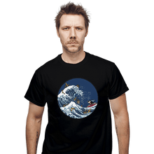 Load image into Gallery viewer, Shirts T-Shirts, Unisex / Small / Black Kanagawa Brooms