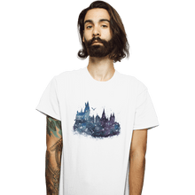 Load image into Gallery viewer, Shirts T-Shirts, Unisex / Small / White Watercolor School
