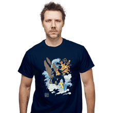 Load image into Gallery viewer, Shirts T-Shirts, Unisex / Small / Navy Two Avatars
