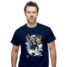 Load image into Gallery viewer, Shirts T-Shirts, Unisex / Small / Navy Two Avatars