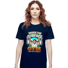 Load image into Gallery viewer, Shirts T-Shirts, Unisex / Small / Navy Luisa's Gym (Navy)