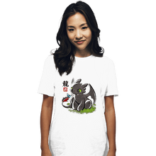 Load image into Gallery viewer, Shirts T-Shirts, Unisex / Small / White Dragon Ink