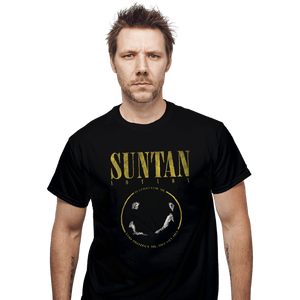 Shirts T-Shirts, Unisex / Small / Black Suntan Lotion