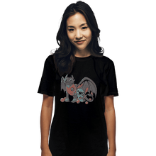 Load image into Gallery viewer, Shirts T-Shirts, Unisex / Small / Black Dragon Cuties