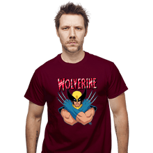 Load image into Gallery viewer, Daily_Deal_Shirts T-Shirts, Unisex / Small / Maroon Wolverine 97
