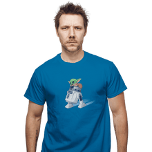 Load image into Gallery viewer, Shirts T-Shirts, Unisex / Small / Sapphire Droid Squee