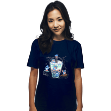 Load image into Gallery viewer, Daily_Deal_Shirts T-Shirts, Unisex / Small / Navy Bubble Stitch