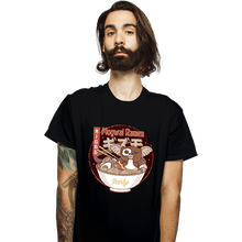 Load image into Gallery viewer, Shirts T-Shirts, Unisex / Small / Black Mogwai Night Ramen