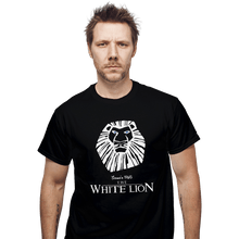 Load image into Gallery viewer, Shirts T-Shirts, Unisex / Small / Black White Lion