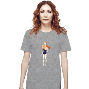 Shirts T-Shirts, Unisex / Small / Sports Grey Shrimp On The Barbie