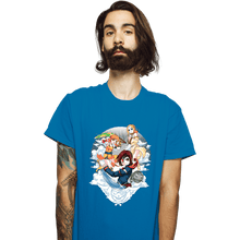 Load image into Gallery viewer, Secret_Shirts T-Shirts, Unisex / Small / Sapphire The Sky Pirates