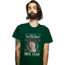 Load image into Gallery viewer, Shirts T-Shirts, Unisex / Small / Forest Excellent New Year