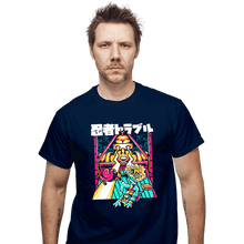 Load image into Gallery viewer, Daily_Deal_Shirts T-Shirts, Unisex / Small / Navy Ninja Trouble