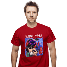 Load image into Gallery viewer, Shirts T-Shirts, Unisex / Small / Red Peni Can Do Whatever A Spider Can