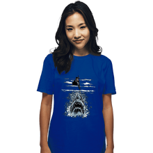Load image into Gallery viewer, Daily_Deal_Shirts T-Shirts, Unisex / Small / Royal Blue Shark Repellent