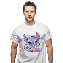 Load image into Gallery viewer, Shirts T-Shirts, Unisex / Small / White Maneki Stitch