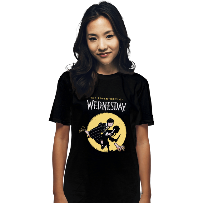 Daily_Deal_Shirts T-Shirts, Unisex / Small / Black The Adventures Of Wednesday