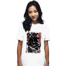 Load image into Gallery viewer, Daily_Deal_Shirts T-Shirts, Unisex / Small / White Lone Wolf Mando
