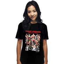 Load image into Gallery viewer, Daily_Deal_Shirts T-Shirts, Unisex / Small / Black Fight Legends Insert Coin
