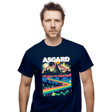 Load image into Gallery viewer, Shirts T-Shirts, Unisex / Small / Navy Visit Asgard
