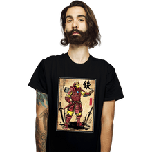 Load image into Gallery viewer, Daily_Deal_Shirts T-Shirts, Unisex / Small / Black Iron Samurai