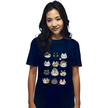 Load image into Gallery viewer, Shirts T-Shirts, Unisex / Small / Navy Cosplay Cats