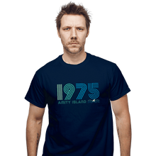 Load image into Gallery viewer, Secret_Shirts T-Shirts, Unisex / Small / Navy Amity Island 1975
