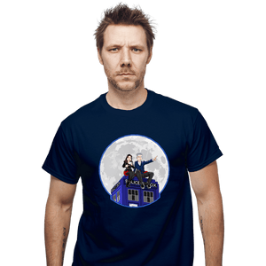 Shirts T-Shirts, Unisex / Small / Navy Clara And The Doctor