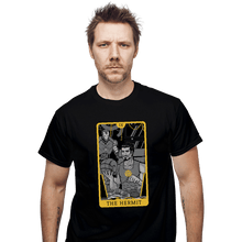 Load image into Gallery viewer, Shirts T-Shirts, Unisex / Small / Black Tarot The Iron Hermit