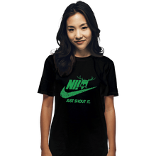 Load image into Gallery viewer, Shirts T-Shirts, Unisex / Small / Black Just Shout It