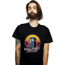 Load image into Gallery viewer, Shirts T-Shirts, Unisex / Small / Black Gallifrey Summer Vibes