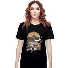 Load image into Gallery viewer, Shirts T-Shirts, Unisex / Small / Black Black Ranger Ukiyoe