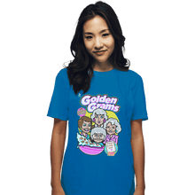 Load image into Gallery viewer, Shirts T-Shirts, Unisex / Small / Sapphire Golden Grams