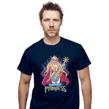Load image into Gallery viewer, Shirts T-Shirts, Unisex / Small / Navy Etherian Rockstar