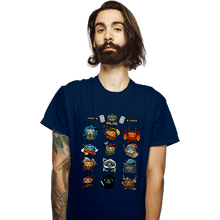 Load image into Gallery viewer, Shirts T-Shirts, Unisex / Small / Navy Dice Master