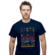 Load image into Gallery viewer, Shirts T-Shirts, Unisex / Small / Navy A Very Gamer Christmas