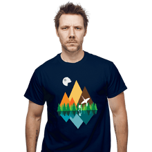 Load image into Gallery viewer, Secret_Shirts T-Shirts, Unisex / Small / Navy The Forest View