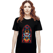 Load image into Gallery viewer, Daily_Deal_Shirts T-Shirts, Unisex / Small / Black Lamb Stained Glass