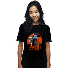 Load image into Gallery viewer, Daily_Deal_Shirts T-Shirts, Unisex / Small / Black Red Eyes Bounty Hunter
