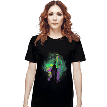 Load image into Gallery viewer, Shirts T-Shirts, Unisex / Small / Black Maleficent Art