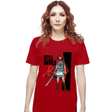 Load image into Gallery viewer, Secret_Shirts T-Shirts, Unisex / Small / Red Kill Wolf