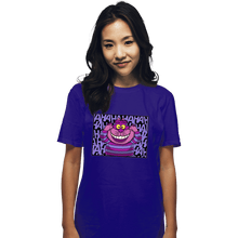 Load image into Gallery viewer, Shirts T-Shirts, Unisex / Small / Violet Mad Cat