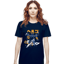 Load image into Gallery viewer, Secret_Shirts T-Shirts, Unisex / Small / Navy Space Troubles