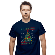 Load image into Gallery viewer, Shirts T-Shirts, Unisex / Small / Navy Ugly RPG Christmas Shirt