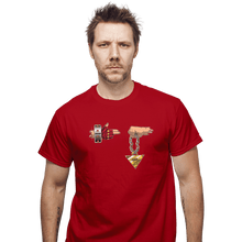 Load image into Gallery viewer, Shirts T-Shirts, Unisex / Small / Red Run The Duels
