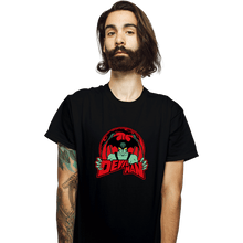 Load image into Gallery viewer, Shirts T-Shirts, Unisex / Small / Black Devilman Mascot