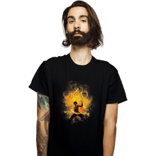 Load image into Gallery viewer, Shirts T-Shirts, Unisex / Small / Black Zuko Art