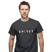 Load image into Gallery viewer, Shirts T-Shirts, Unisex / Small / Charcoal Air Spidey