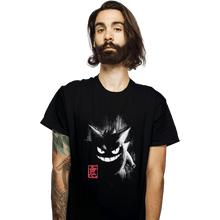 Load image into Gallery viewer, Shirts T-Shirts, Unisex / Small / Black Gengar Ink