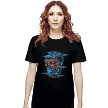 Load image into Gallery viewer, Shirts T-Shirts, Unisex / Small / Black Glitchy Future

